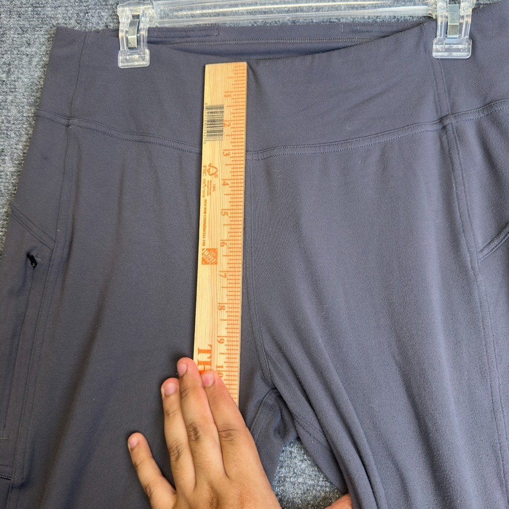 Lululemon Run On Jogger Pants Womens 8 Gray Dark Carbon Tapered Athletic Stretch - Picture 10 of 14